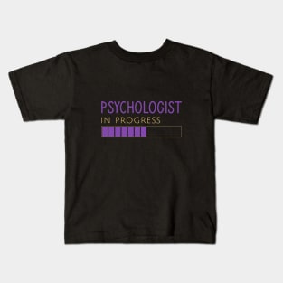 Psychologist in progress Kids T-Shirt